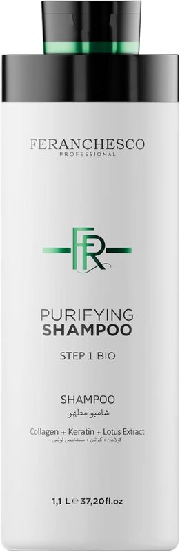 Purifying Shampoo with Alkaline pH Deep Cleansing  Conditioning Formula